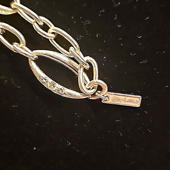 5/$25 - Daisy Fuentes Long Silverstone Necklace with Crystal Accents - Picture 3 of 5